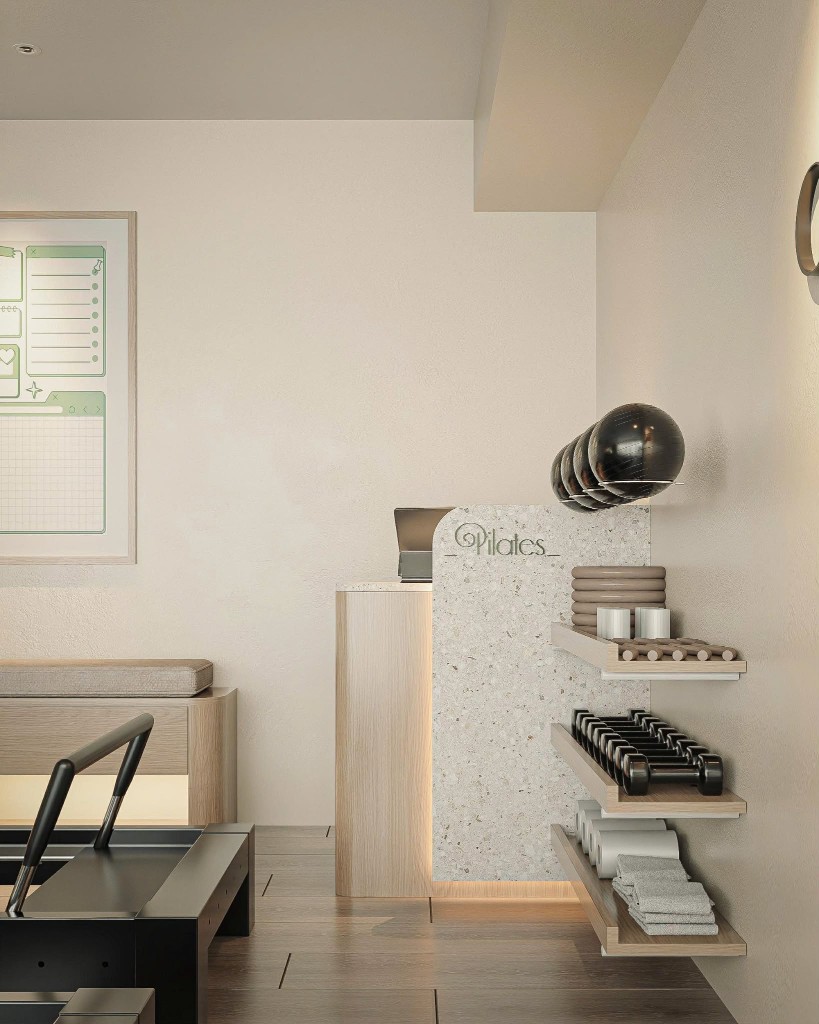Mori Flow Pilates reception area